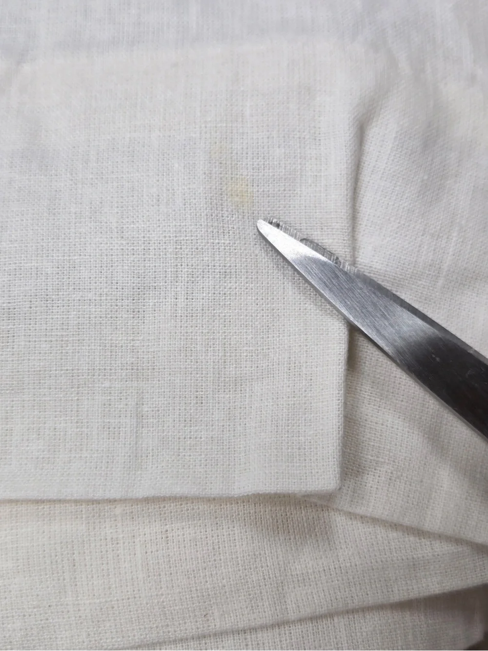 QUINCE Set Of 2 48x108 European Linen True Blackout Curtains Cream 0413